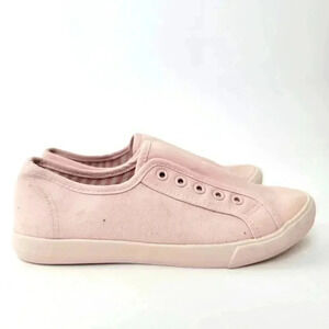 Rose Pink Ciera Laceless Canvas Slip On Sneaker - 6